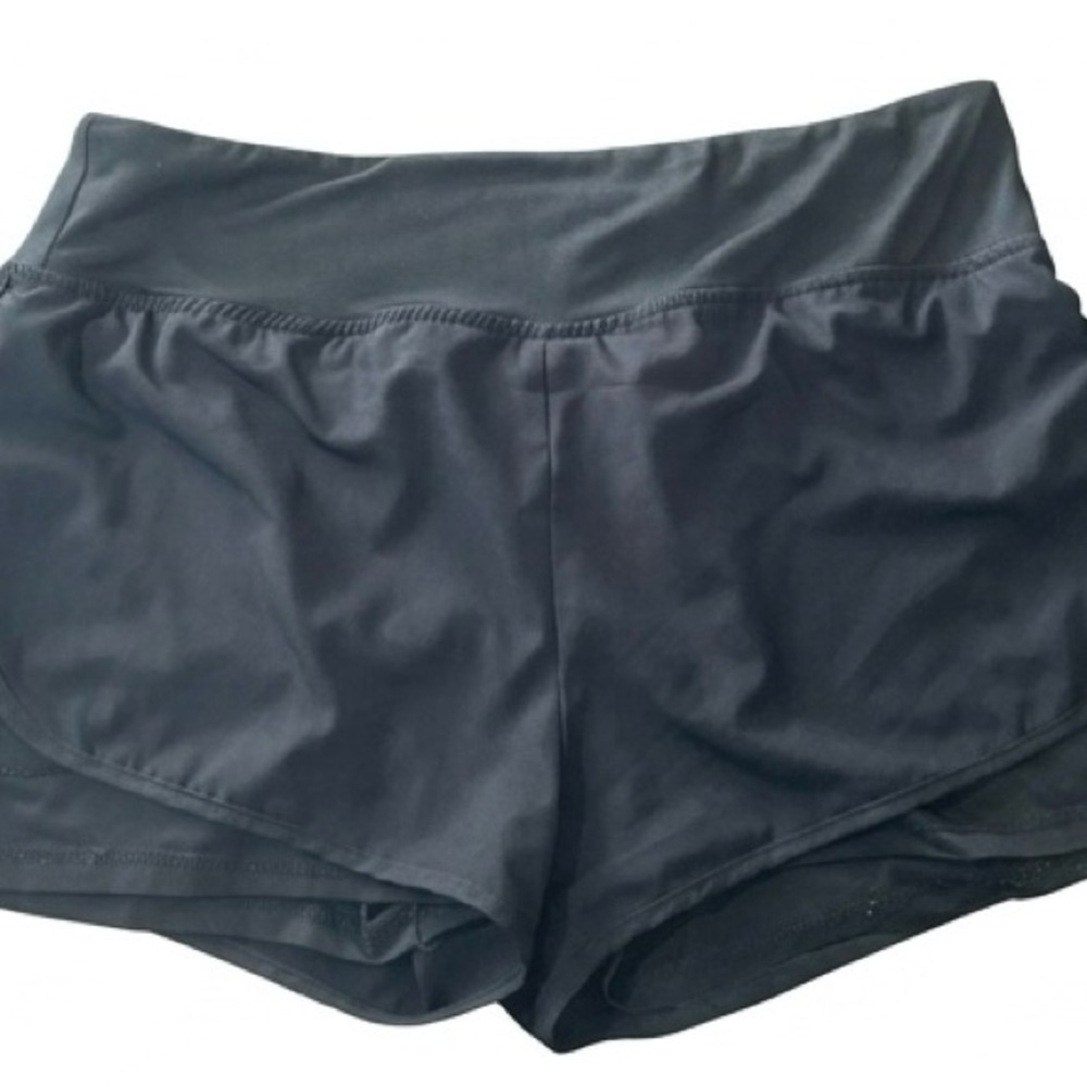 Black Running Shorts XL Built-In Liner Pocket Lounge Casual Comfy Activewear
